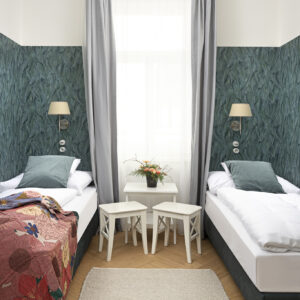 Hálószoba két ággyal