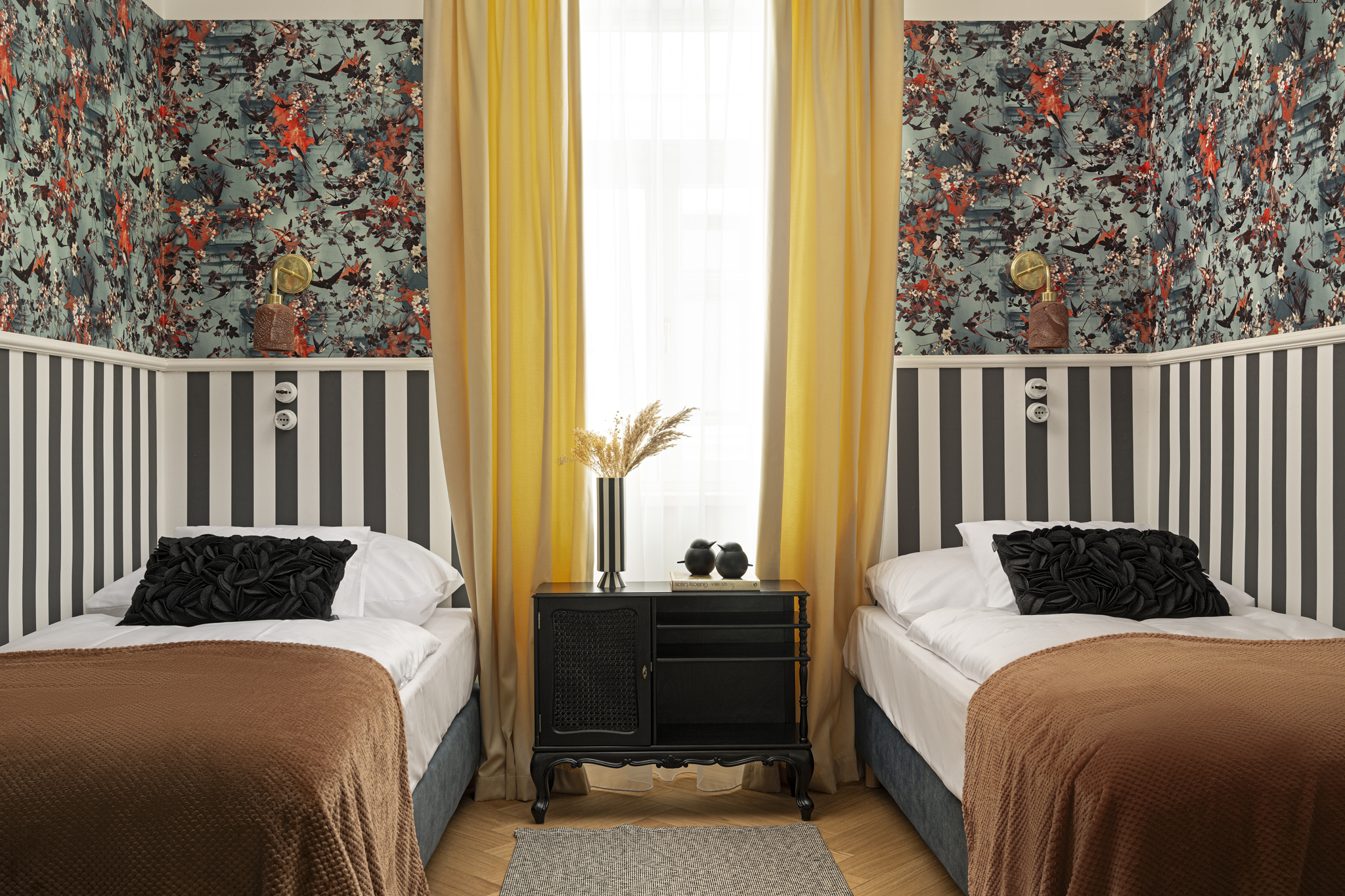 Hálószoba két ággyal